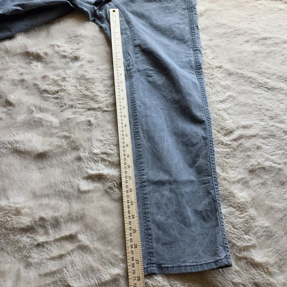 Cotton On Men 36 Washed Gray  Jogger Pants Drop Crotch Tapered Drawstring Jeans